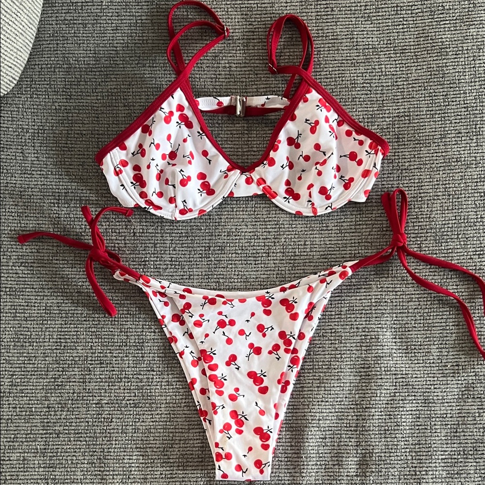 Red Cherry 🍒 Bikini Swimsuit